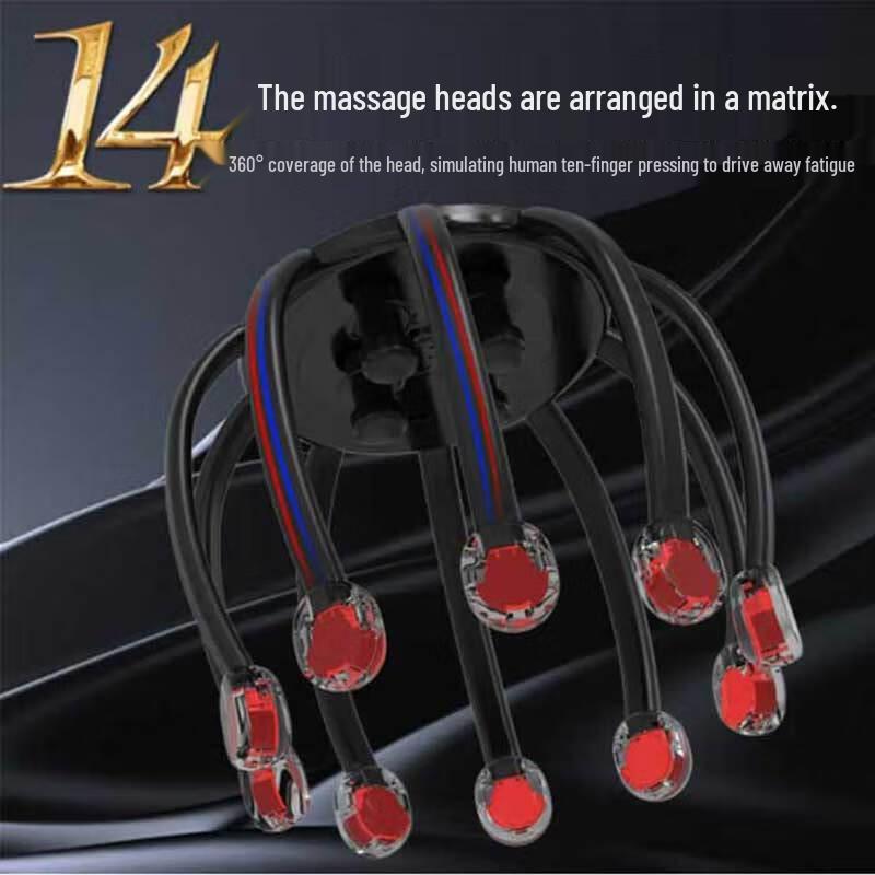 Octopus Head Massager CN plug (adapter included)