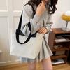 Summer New Shoulder Armpit Bag Large Capacity Retro Contrasting Color Design Literary Commuter Tote Bag Handbag