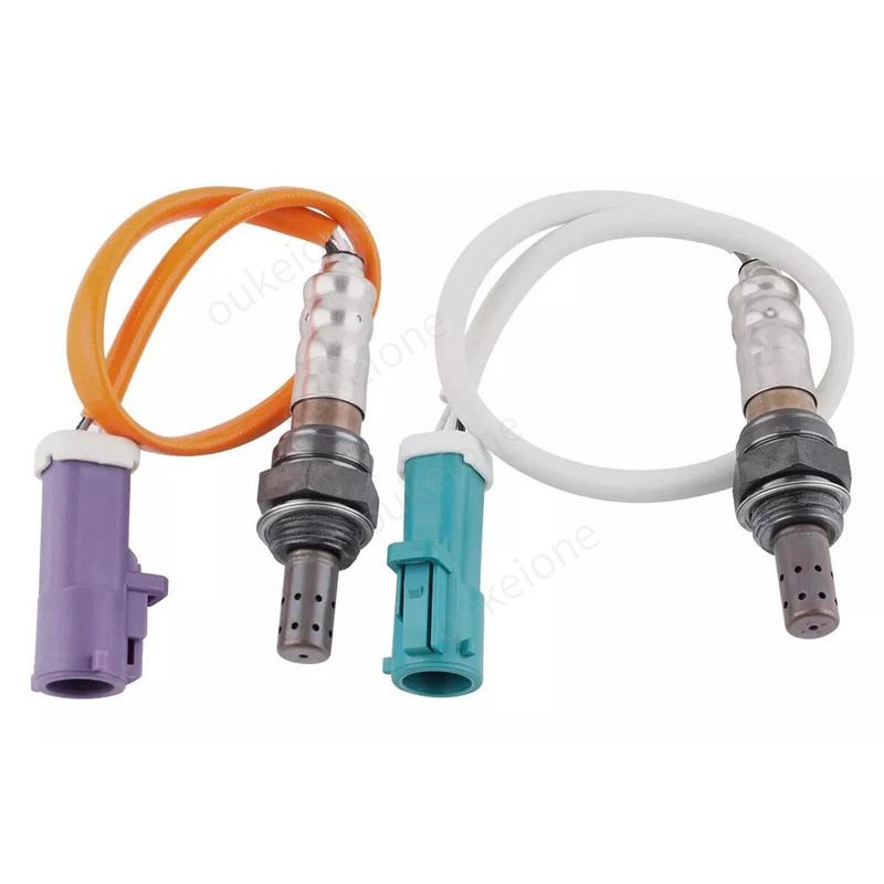 2pcs 4Wires 234-4555 234-4493 Oxygen O2 Sensor Lambda Upstream Downstream For Ford Fiesta 1.6L 2011 2012 2013 2014 2015-