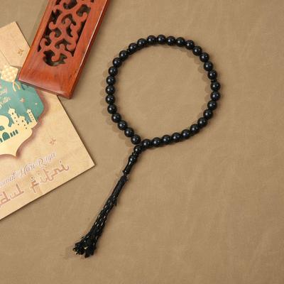 Muslim Rosary Imitation Coral Tasbih Bracelet with 33 Beads