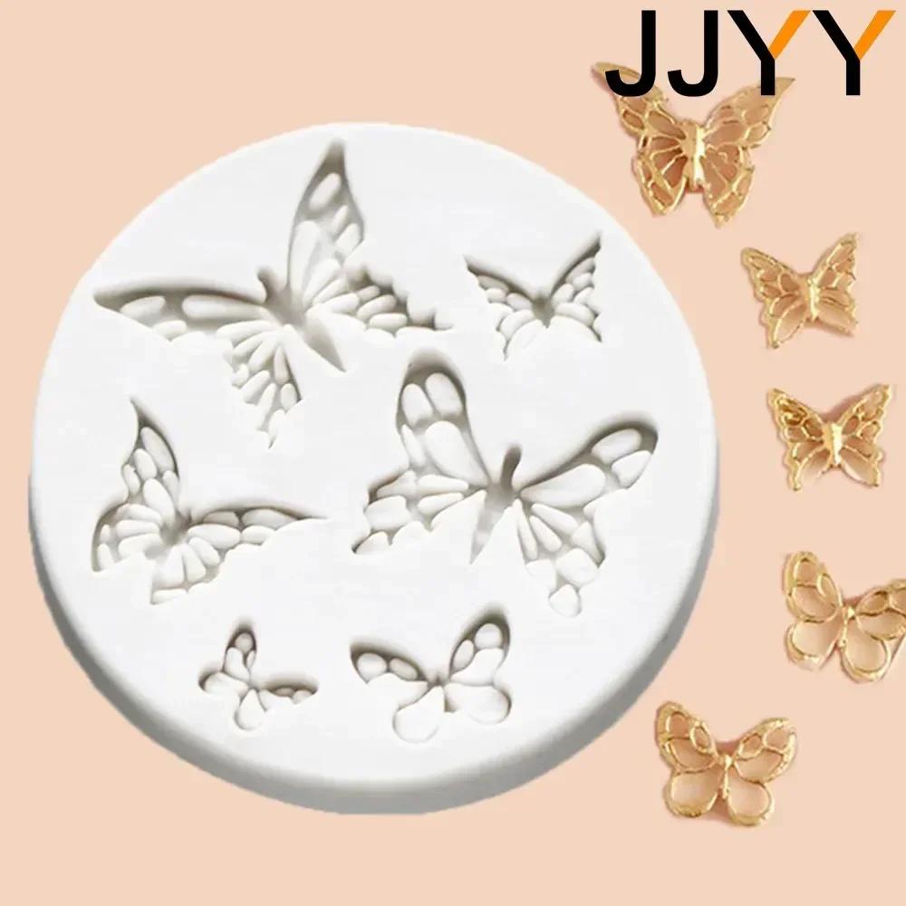 DIY Butterfly Cake Molds Silicone Fondant Molds Creative Chocolate Cake Decorating Tools for Baking