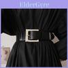 Elegant Black Women's Waist Belt For Summer Versatile Fashion With Dress And Shirt Styling