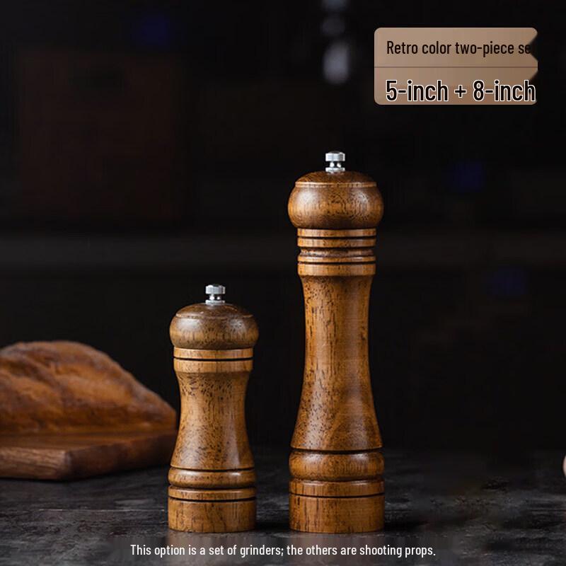 Retro Manual Pepper and Salt Grinder