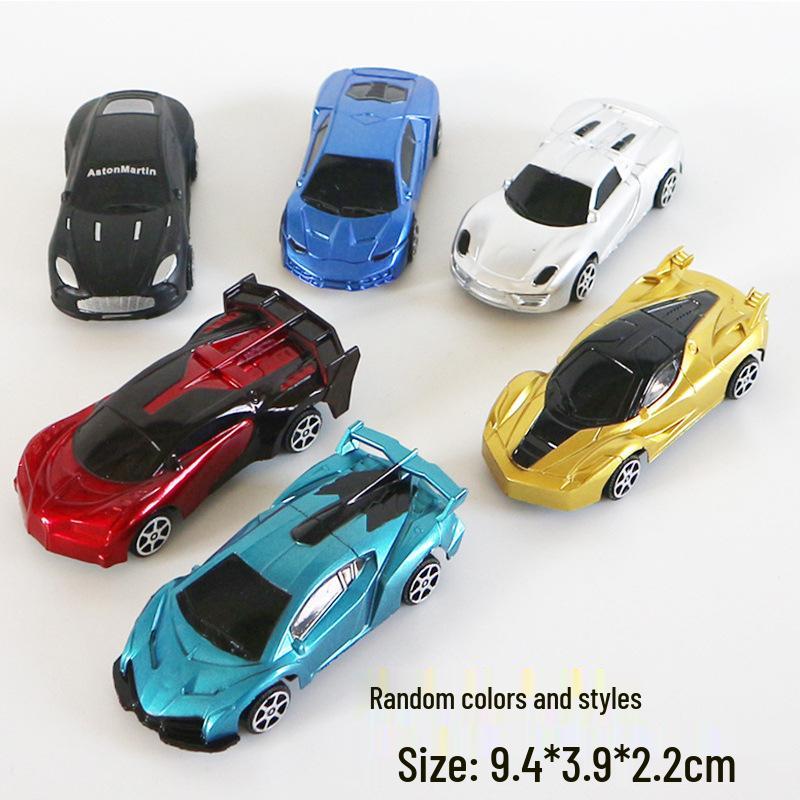 Cartoon Animal Pull-Back Cars for Kids Aged 2-6: Educational Toys & Gifts for Boys