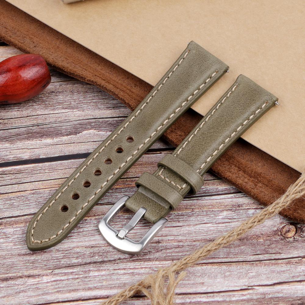 

Ремешок для часов из натуральной кожи, ремешок для часов 20 мм 22 мм, ремешок ручной работы, винтажные аксессуары для часов для Panerai, браслет для умных часов 22mm