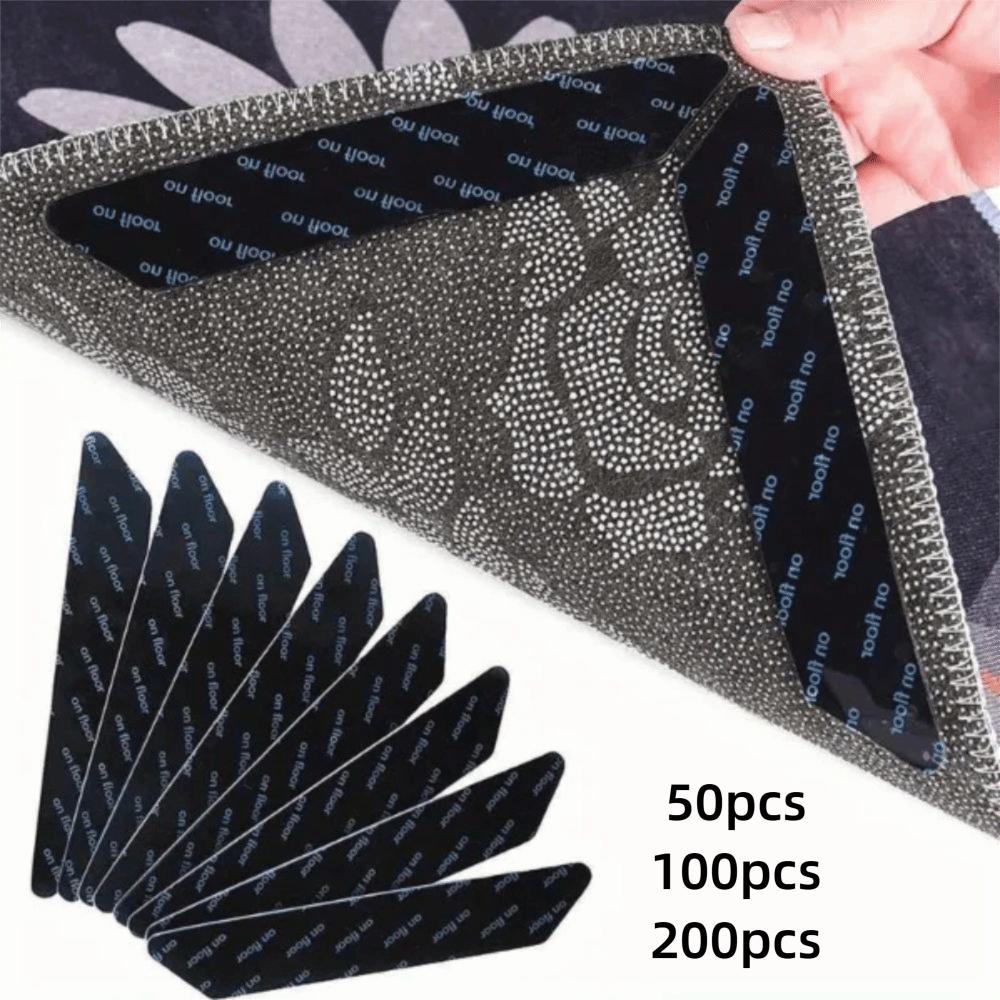 Removable Non-Slip Tape Reusable Carpet Sticker Corner Clip Gripper Tape Bedroom