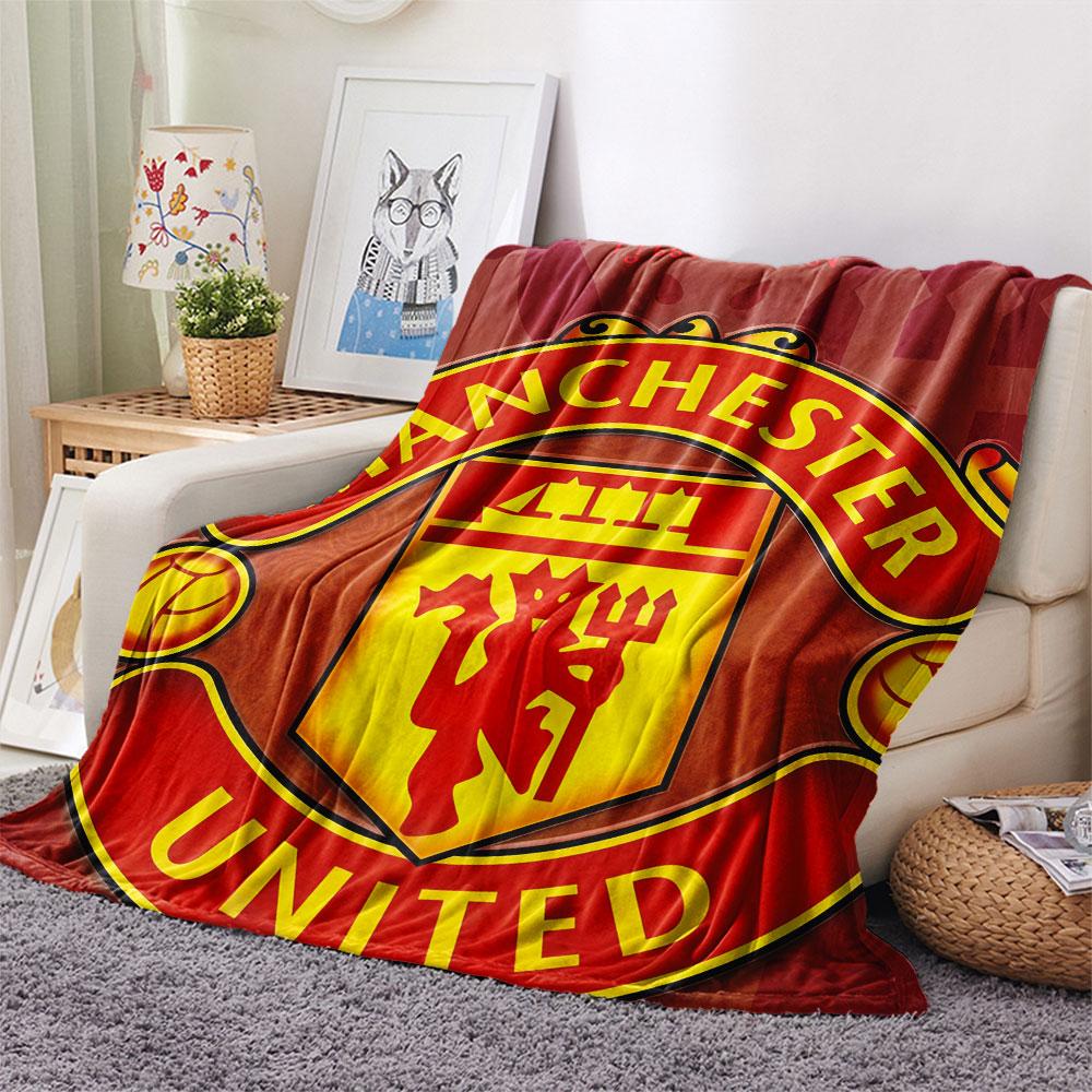 Elite MUFC Kaderdecke, Hohe Qualität, Bequem für alle Jahreszeiten, Heimdekoration, Wärme und Komfort
