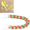 Bird Chew Toy, Bird Parrots Stand U Shape Bird Rope Perch for for Bird