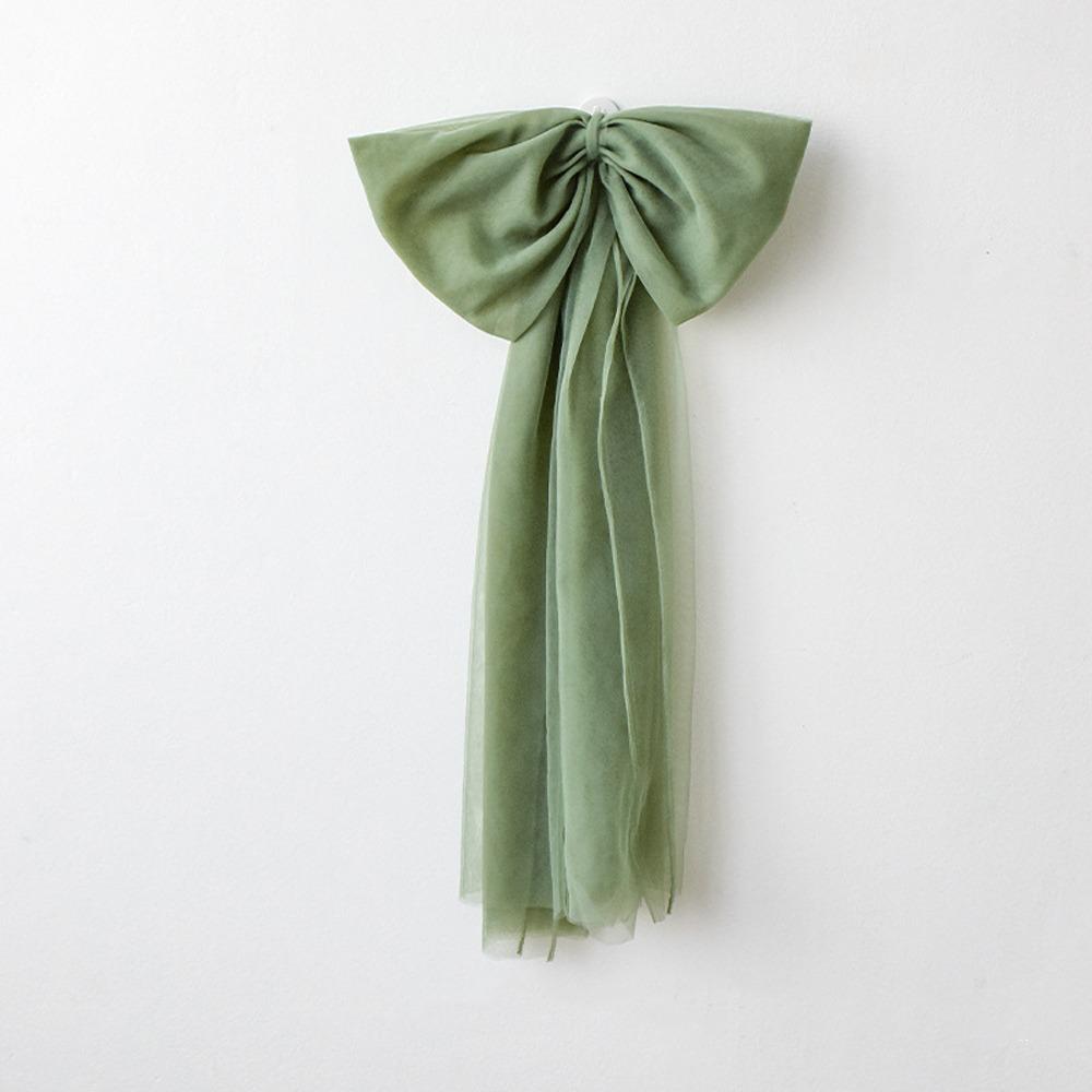 Decorative Bow Knot Baubles Exquisite Bow Hanging Ornaments Xmas Trees Pendant New Year