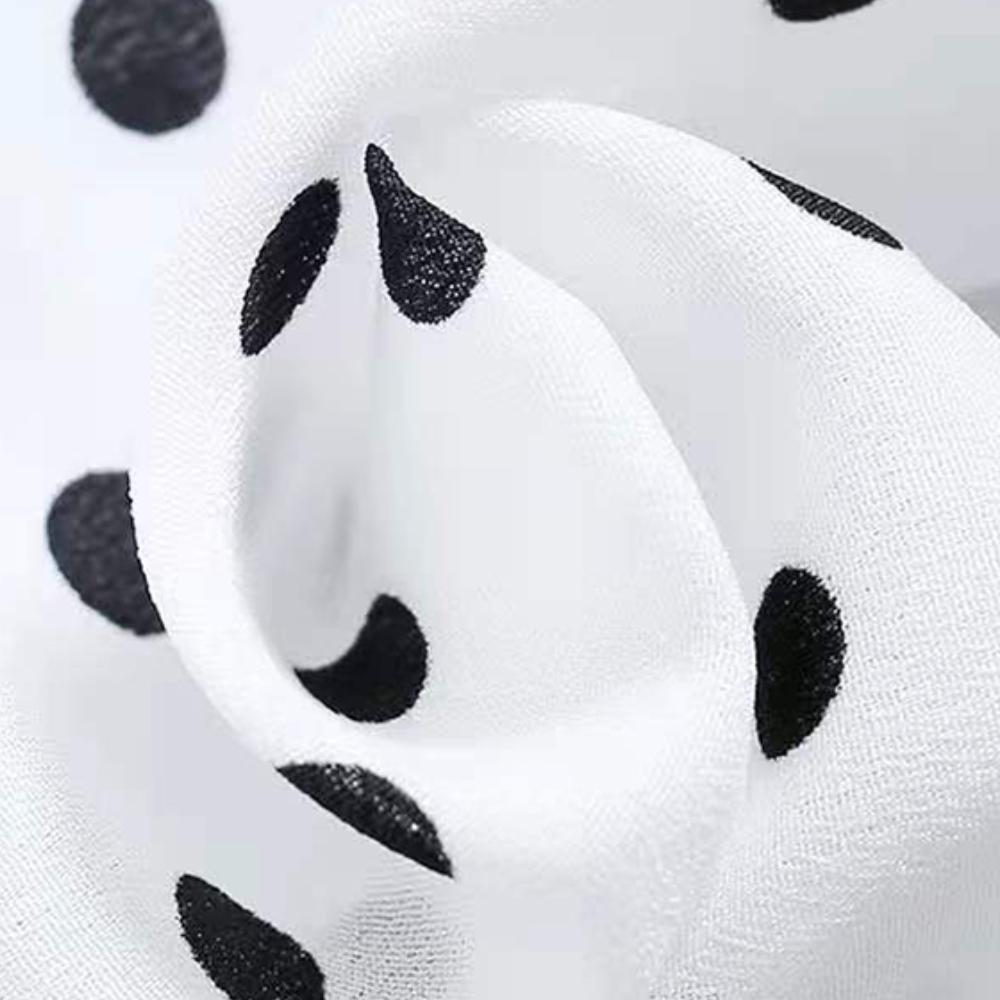 Completi senza maniche per bambini T-shirt a pois per bambina Pantaloni Set Pantaloni estivi sottili larghi per bambini