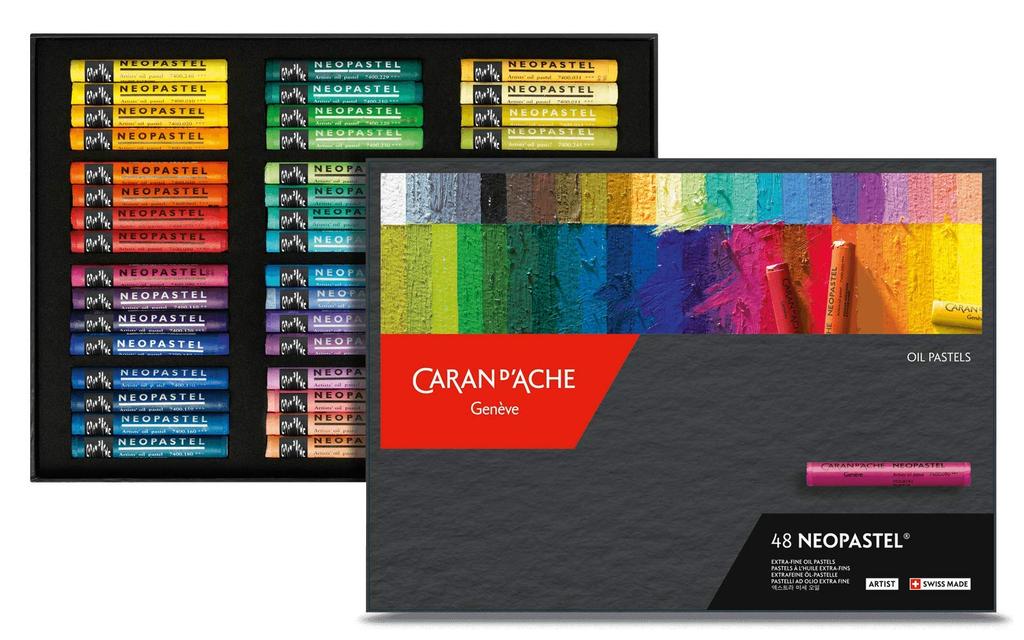 CARAN D'ACHE Neopastel – 48-Color Set / 7400.348 [Parallel Import]