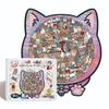 Cat Puzzle Toy Wooden Special-Shaped Puzzle Model Decompression Puzzle Handmade Puzzle