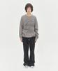VIDEO JOCKEY Wing Knit Sweater [Charcoal]