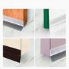 Dual-Material Door Sealing Strip: Soundproof, Insect-Proof, Weatherproof, Self-Adhesive
