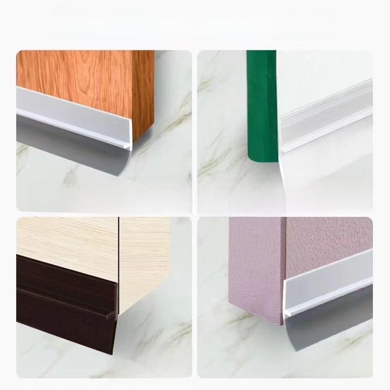 Dual-Material Door Sealing Strip: Soundproof, Insect-Proof, Weatherproof, Self-Adhesive