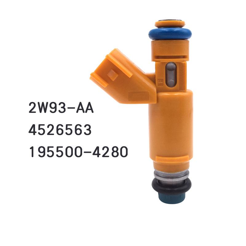 2pcs Fuel Injector AJ82353 4526563 195500-4280 2W93-AA 452656 for 05-09 Land Rover LR3 4.4L V8 Range Rover Sport