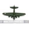 Maßstab 1/144 Metalllegierung B-17 Bomber Die-Cast WWII Klassiker B17 Flugzeugmodell Heimdekoration Sammlerstücke Geburtstagsgeschenk