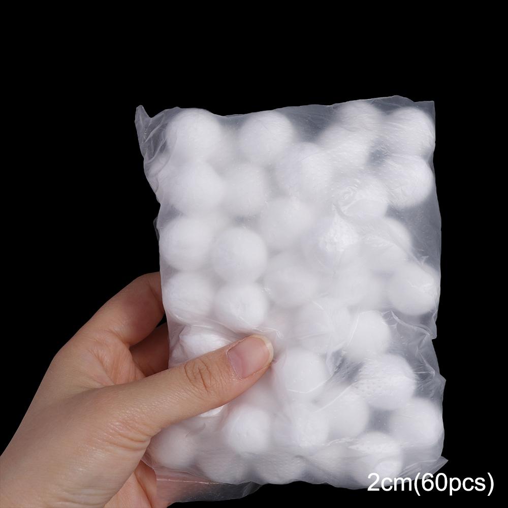 DIY Supplies Mini Foam Balls Polystyrene Round Christmas Balls White Christmas Ornaments Modelling