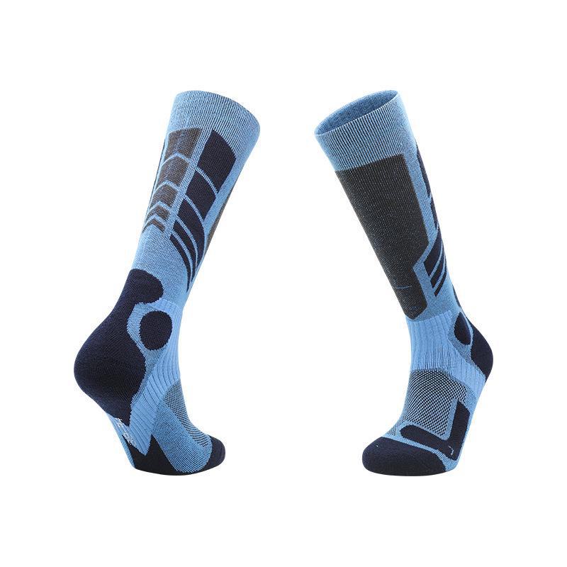 Men's Winter Ski Socks - Thick, Warm, Sweat-Absorbing, High Tube Acrylic Snow Sports Socks.