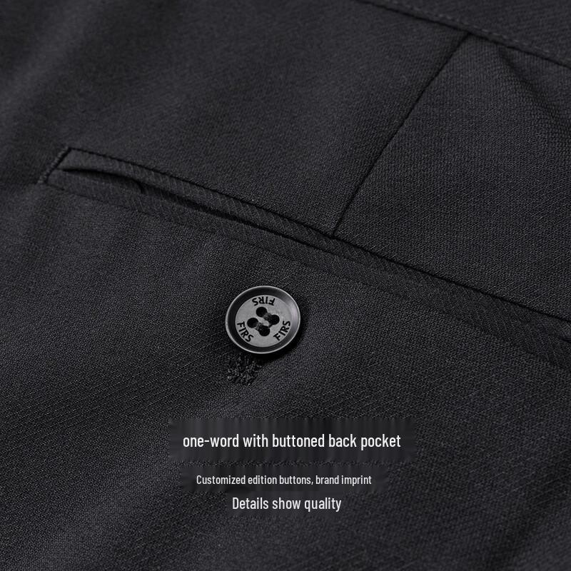 Shanshan Men's Tencel Linen Straight Fit Casual Pants