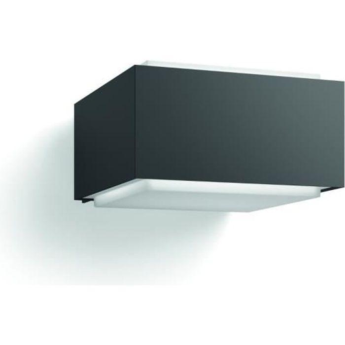 Philips myGarden Hedgehog Wall Light - Anthracite - 1x42W - LED - Outdoor