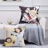 Fair Island Classical Sweater Pattern Pillow Case Anti-dustmite Pillowcase Invisible zipper silky short plush Sofa cushion cover