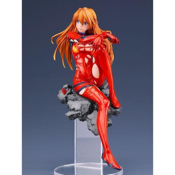 Statuette - GOOD SMILE COMPANY - Asuka Langley - 23 cm - PVC - Rebuild of Evangelion