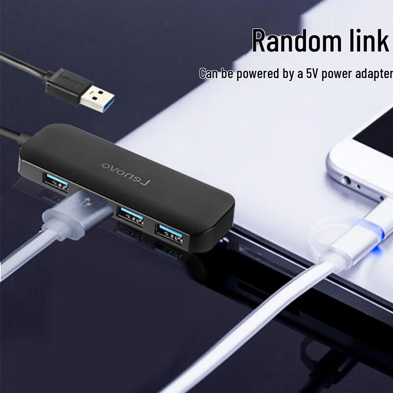Lenovo High-Speed 4-Port USB Hub Splitter