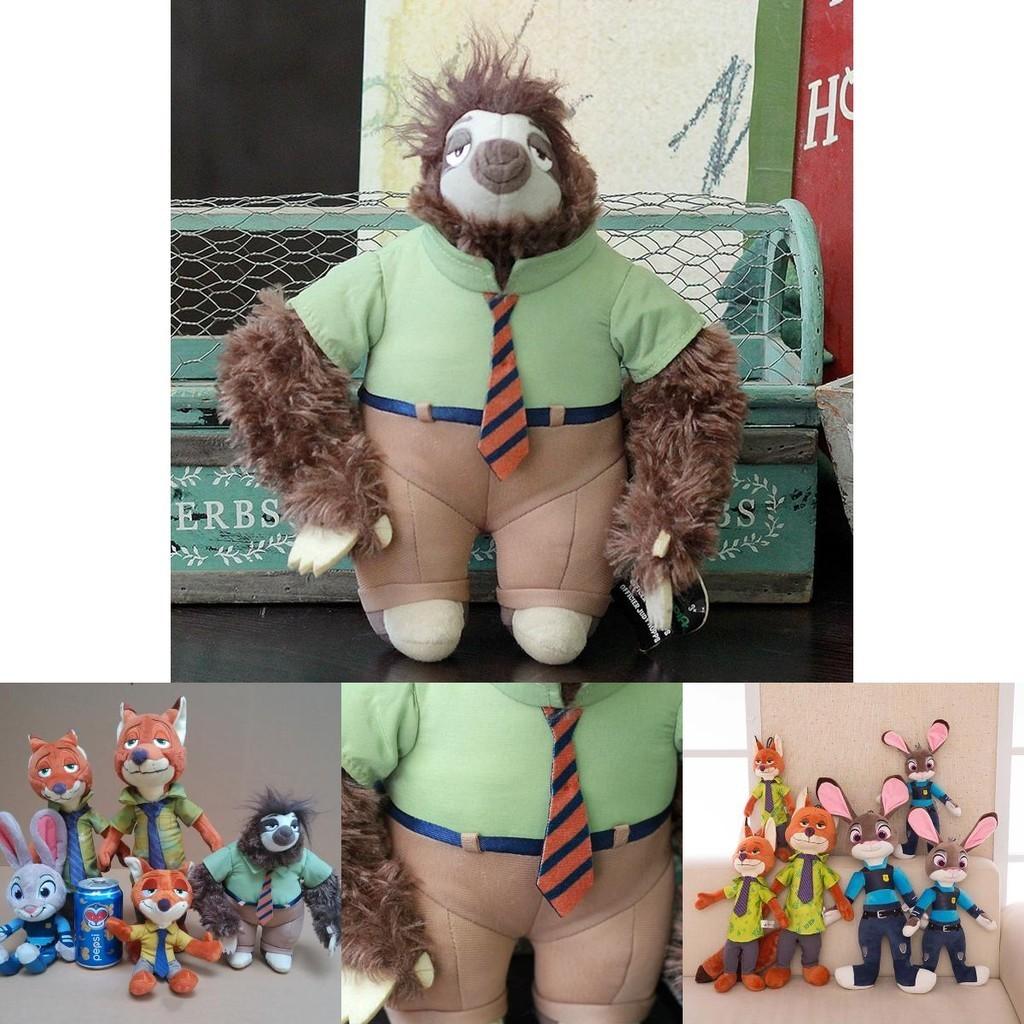 Adorable Crazy Animal City Cartoon Plush Toy Bunny Judy Fox Stuffed Animal Doll Pillow