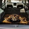 1Pcs Lion Cub Heartwarming Car Trunk Mat with Anti Slip Cargo Liner Waterproof Rear Storage Protector Floor Mat for SUV Sedan Ve
