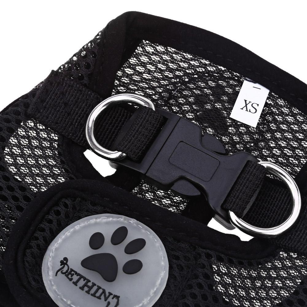Pething Pet Harness Leash Strap Soft Mesh Dog Cat Adjustable Vest Safe Collar Cloth with Clip-buy at a low prices on Joom e-commerce platform