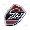 OKM20 Metal GHIA Emblems Side Shield Logo Rear Trunk Stickers for Ford Hatchback  Fiesta Escort Mondeo Taurus Ecosport Kuga Edge Focus