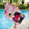 1pc J-Justin B-Bieber Beach Towel Lip Print Design Super Absorbent Suitable for Beach Vacation Pool Summer Gift for Friends