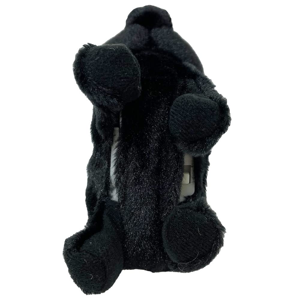 BESTEVER Plush Walking and Walking Sweet Black 49081 Battery-Operated Toy, Meowing, Puppy, Cat,