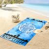 Asciugamano da Spiaggia Stampa Olympique de Marseille, Asciugamano Grande Morbido Asciugatura Rapida per Spiaggia Campeggio Nuoto