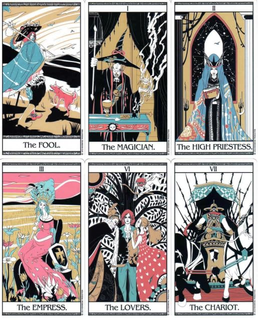 Blue Bird Tarot by Tadahiko Kawaguchi | 22 Cards with Japanese Instruction Manual [Authentic]