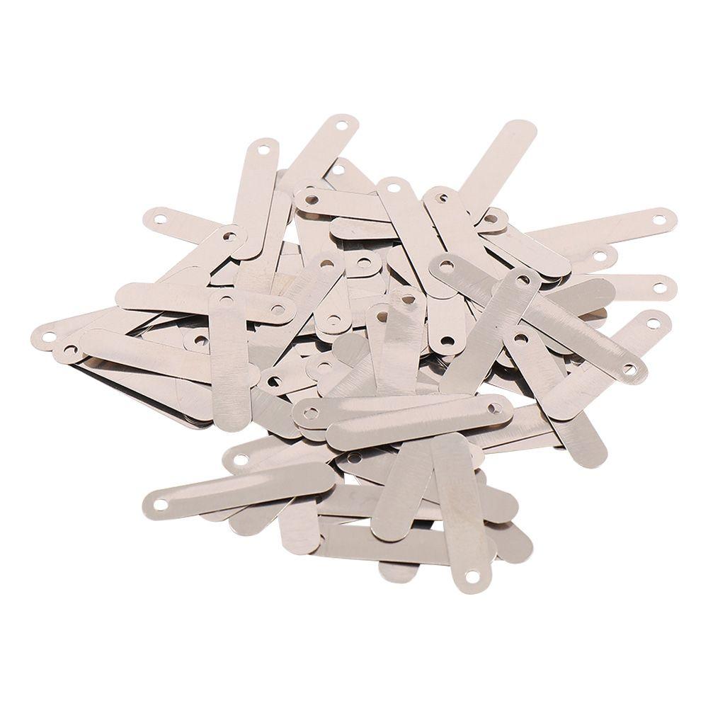 100pcs 2.5x0.5cm Solder Tab for Sub C 14500 18650 Rechargeable Battery Cell