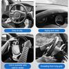 2026 Für Mazda Lenkradabdeckung Echtes Leder Kohlefaser Passend Axela Atenza CX30 CX4 CX5 CX8 CX3 CX9 CX50 CX60 CX70 CX80 MX30