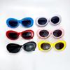 Women Oval Goggle Kurt Cobain Fashion Korean Sunglasses Retro Trendy UV Protection