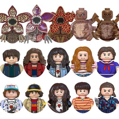 Neuer Stil! Der Schreckliche Film Dustin Mike Vecna Will Eleven Demogorgon Modell Figur Bausteine Konstruktionssteine Spielzeug Für Kinder