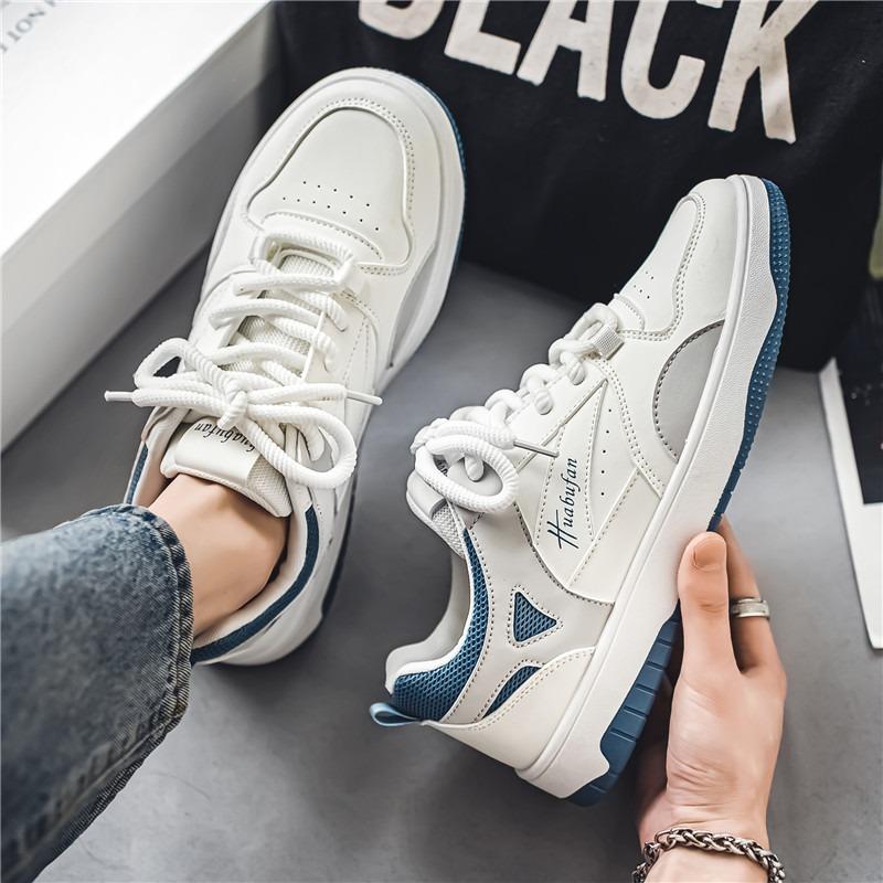 Fashion Men's Fashion Casual Sneakers Non Slip Comfortable Running Shoe Men's Flat Bottomed Breathable Vulcanized Shoe Zapatillas Hombre