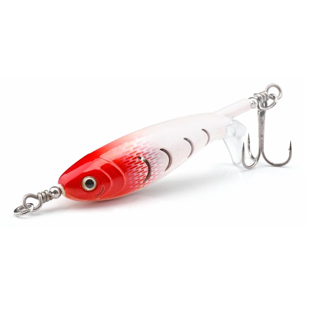 10cm 9g Topwater Pencil Lure Rotating Propeller Body Bait Floating Hard Bait for Bass Pike Surface Fishing