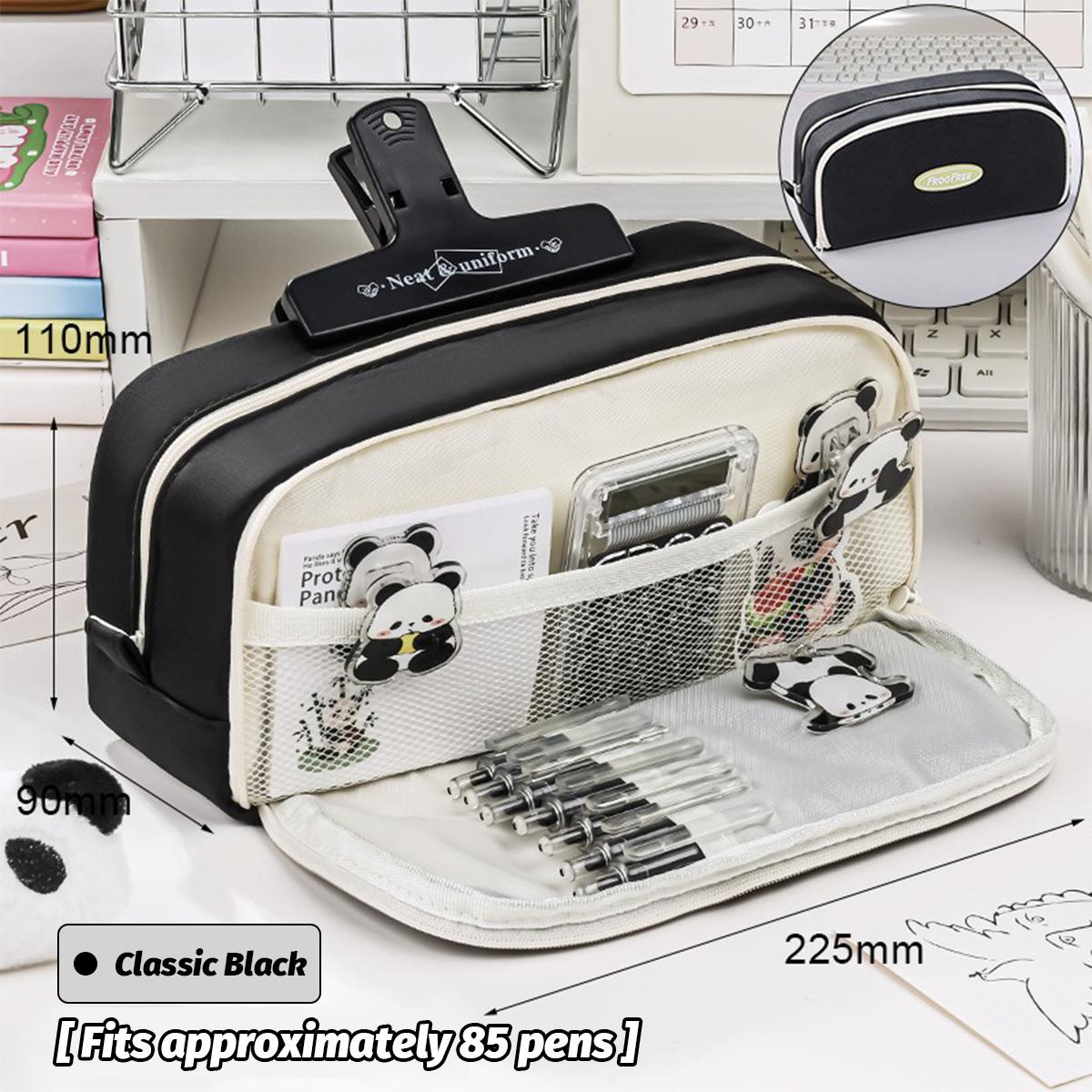 

Double-layer Pencil Case Simple Large Capacity Pencil Case High-value Korean Pencil Case Primary School Student Stationery Bag