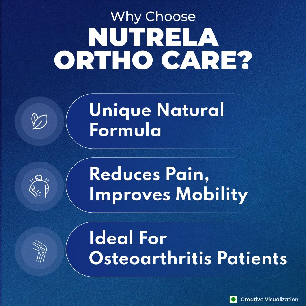 Patanjali Nutrela Ortho Powder 300g Ayurvedic Muscle & Joint Support Supplement for Adults