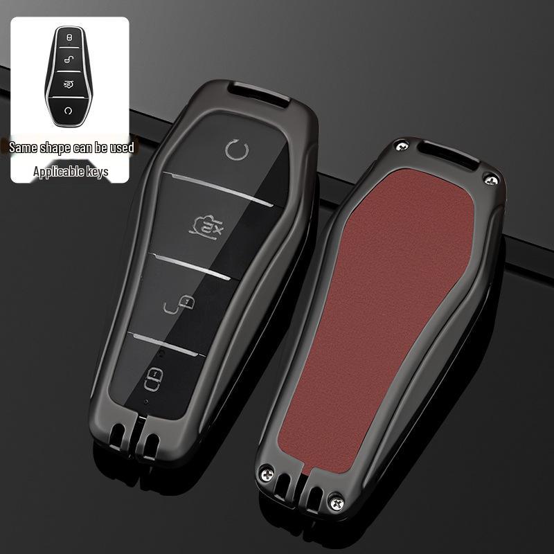 BYD Key Case: Compatible with Song QinPLUS/dmi, Dolphin E2, Tang Han EV, E3, Destroyer 05 - Full Coverage Shell