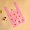 50Pcs Hand-carrying Shopping Packaging Bag Wedding Birthday Party Candy Gift Vest Bags Cute Fruit Packaging Bag Festive Supplies