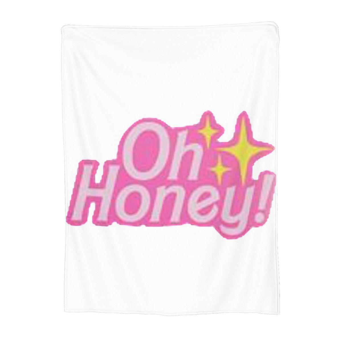 Copia De Oh Honey Trixie Mattel Blanket Fleece Sofa Throw Blanket Breathable for Home Bedroom Travel Throws Bedspread Quilt 30x40in