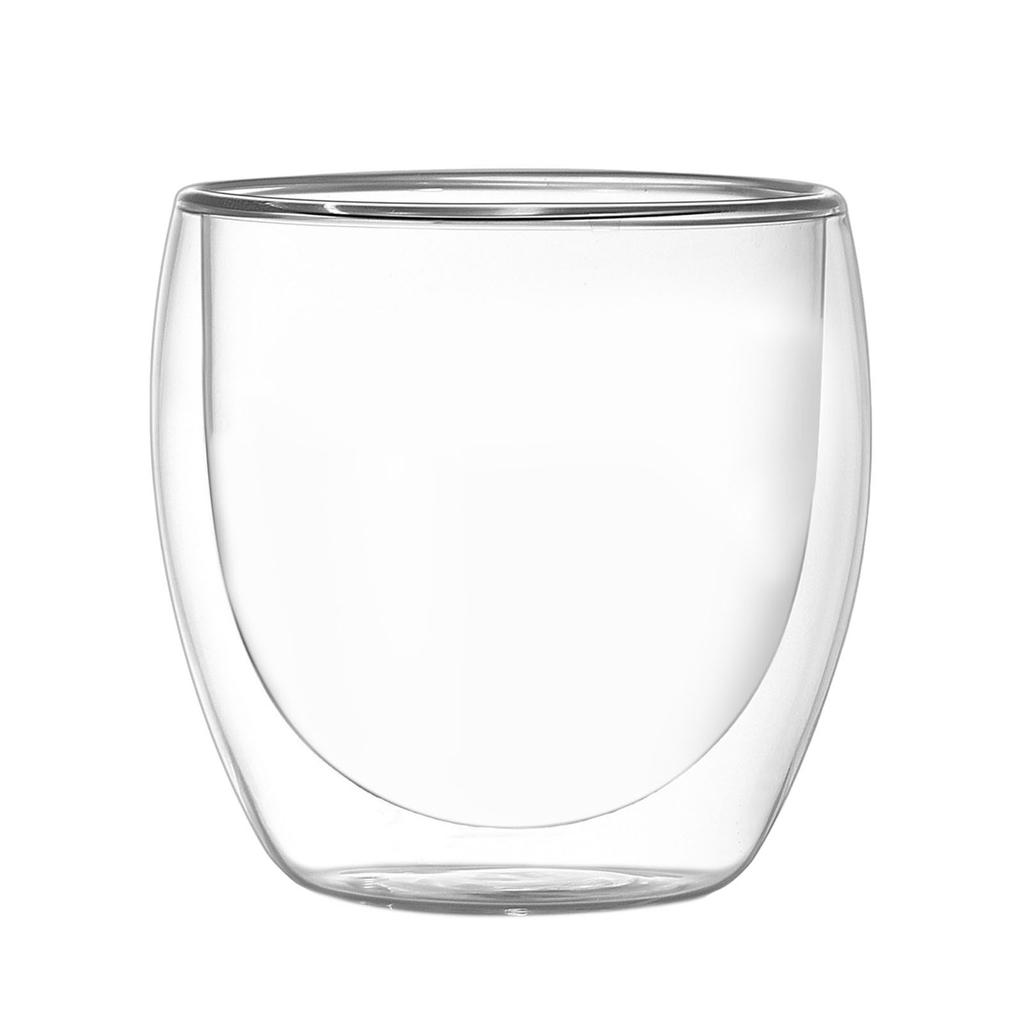 Heat Resistant Double Wall Tea Glass Cup Beer Coffee Handmade Creative Cold Beverage Transparent Drinkware Home Drinking Cup