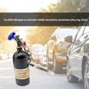 Car Enthusiast's Essential Gas Accelerators  Bottle Keyring With Fixed Chain Suitable for Daily Use & Shows
