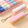 4 Taste Taste Buton Relief Stres Jucărie Fidget Adult Breloc 4 Taste Tastatură Gadgeturi Fidget Jucării Breloc Tastatură DIY Jucării